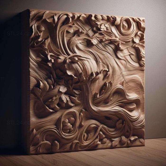 Patterns and decorations (stl Cancroidea 2, PATTERN_2562) 3D models for cnc